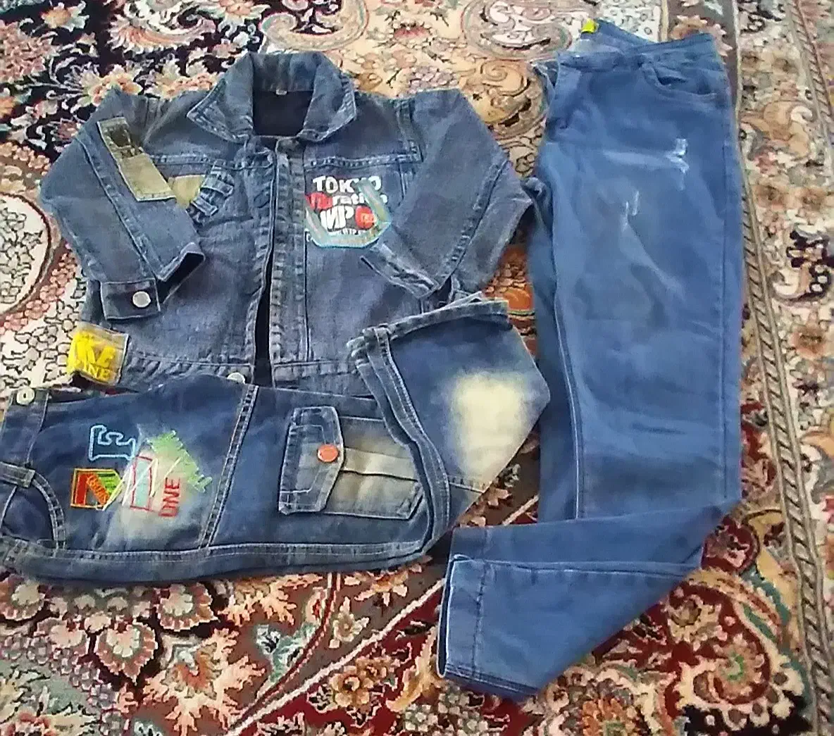 کاپشن دخترانه/وسایل خانه|کفش و لباس بچه|کرمانشاه, |دیوار