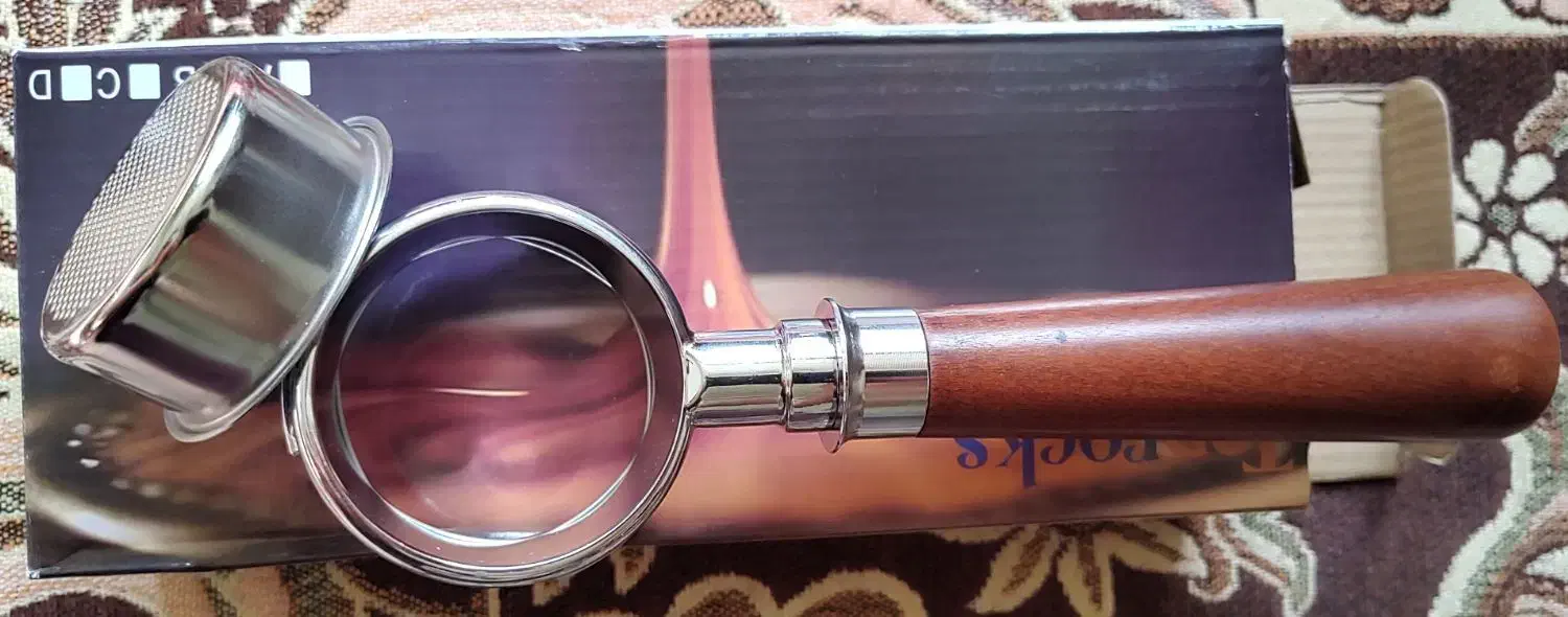 پرتافیلتر سه پر، دسته چوبی، سایز 51 نیکد،دلونگی|کافی‌شاپ و رستوران|اندیشه, اندیشه فاز ۲|دیوار