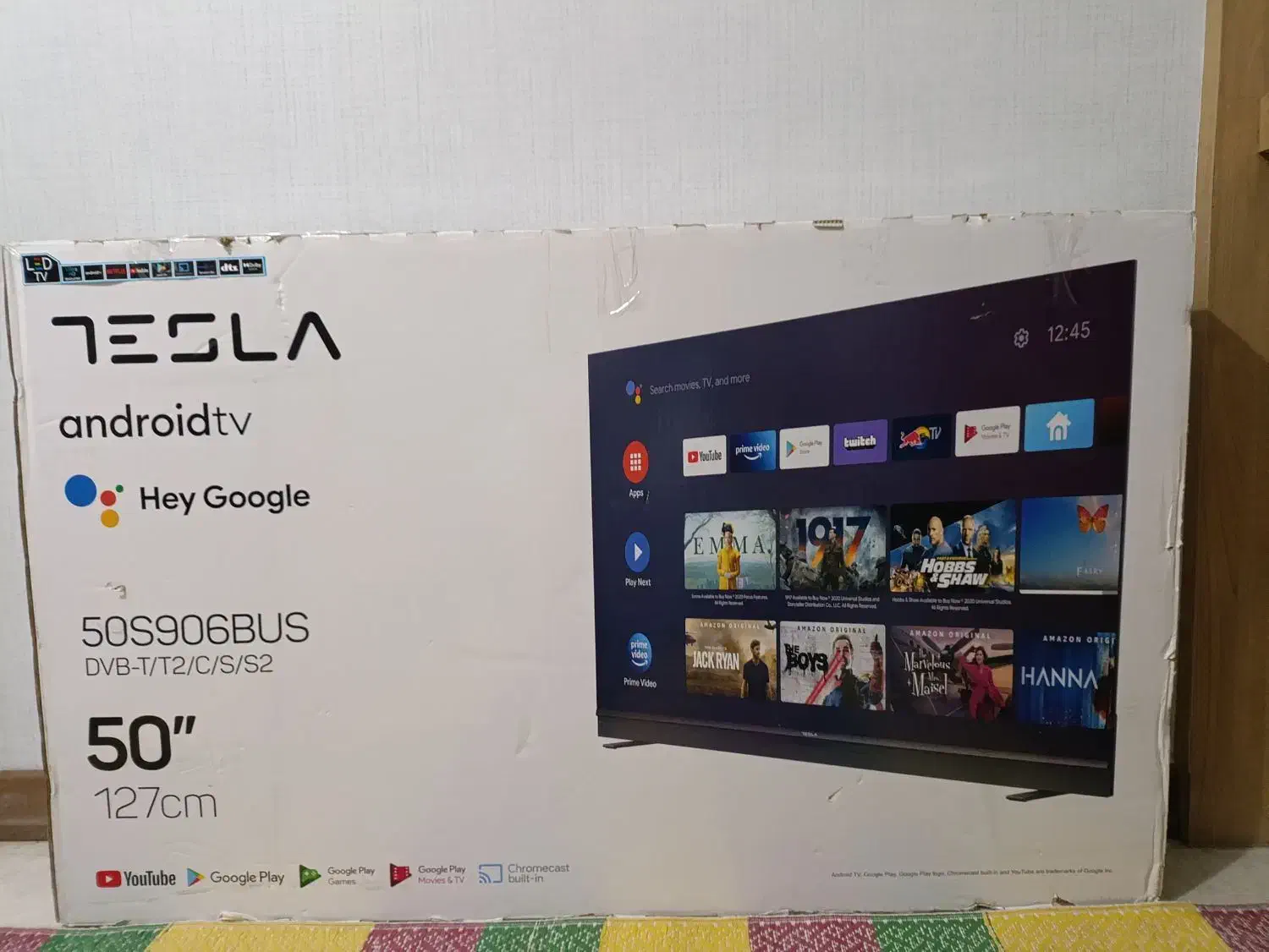 تلویزیون 50 اینچ|تلویزیون و پروژکتور|اهواز, زیتون کارمندی|دیوار