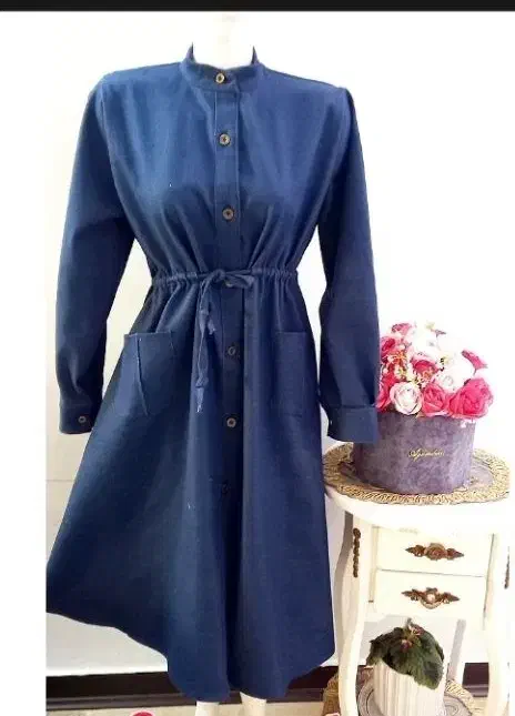 مانتو جین نو اصل فری تا ۵۰|لباس|امیدیه, |دیوار