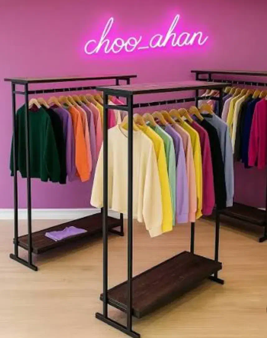 رگال لباس فروشگاهی|کتابخانه، شلف، قفسه‌های دیواری|رشت, قاسمیه|دیوار