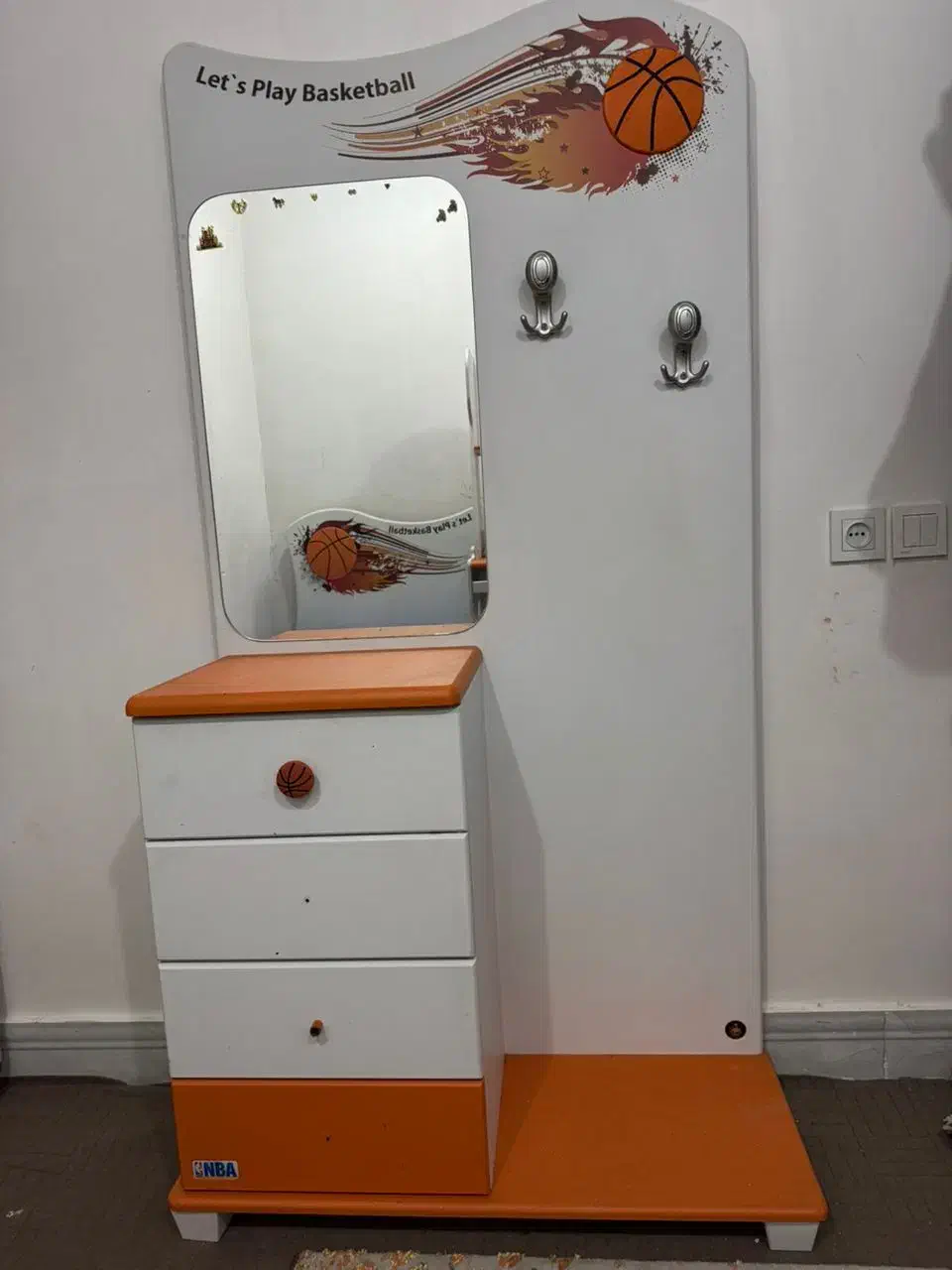 ست کمد و میز تحریر خارجی|تخت و سرویس خواب|اندیمشک, |دیوار