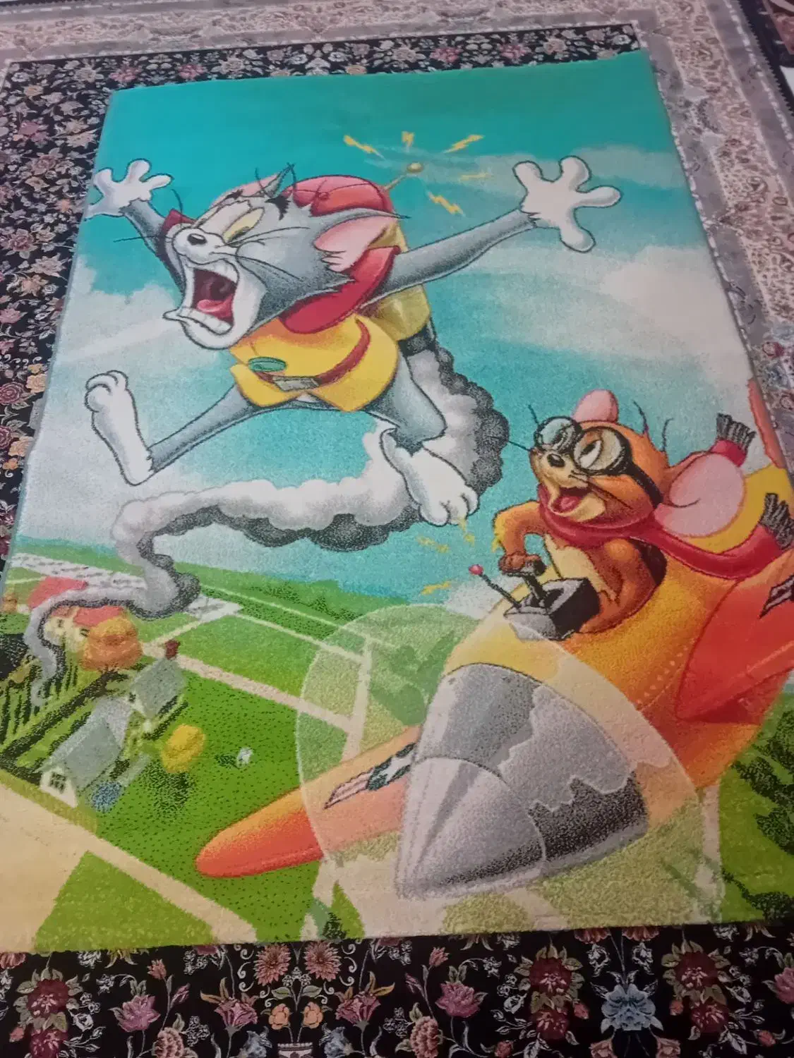 فرش اتاق بچه|فرش|اراک, |دیوار