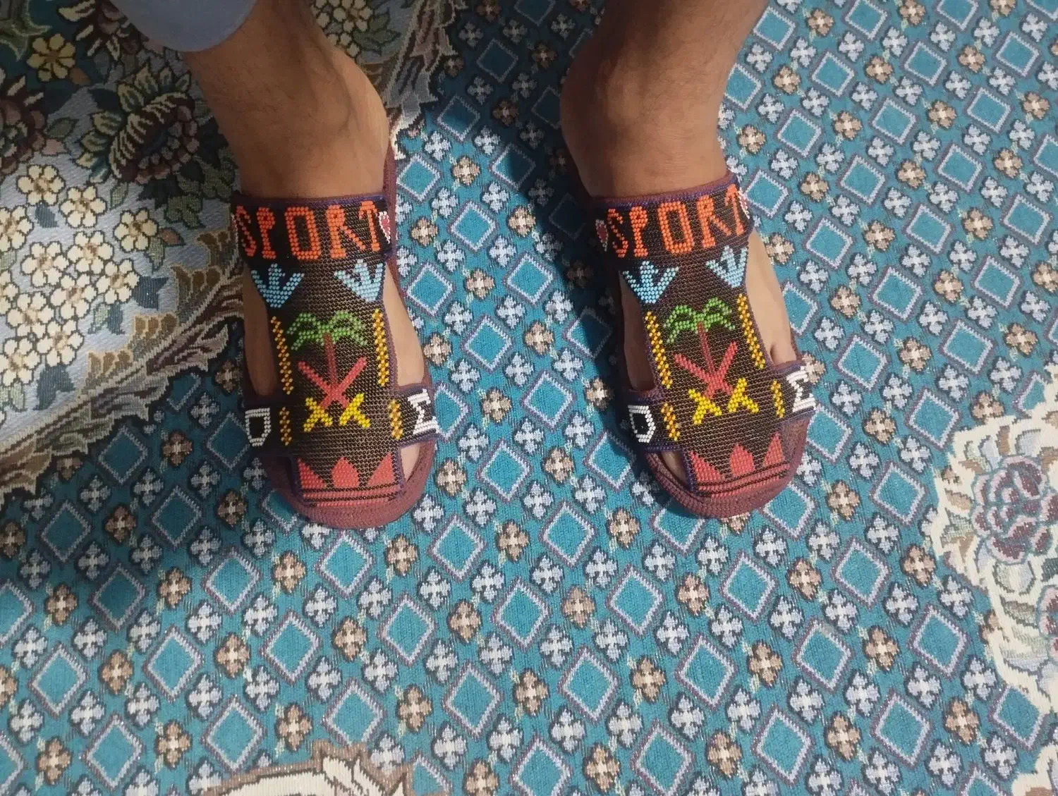 دمپایی مهرگی زندان بافت|کیف، کفش، کمربند|ایرانشهر, |دیوار