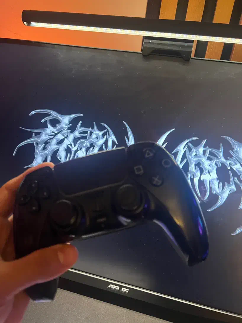 دسته اصل ps5 مشکی|کنسول، بازی ویدئویی و آنلاین|رشت, منظریه|دیوار