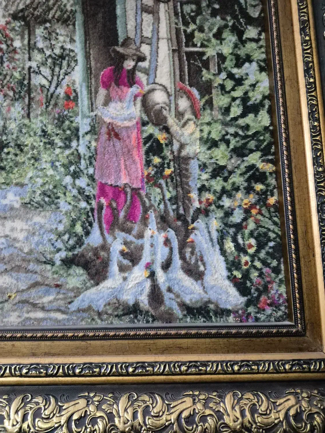 تابلو فرش دستباف|تابلو فرش|بندر ماهشهر, |دیوار