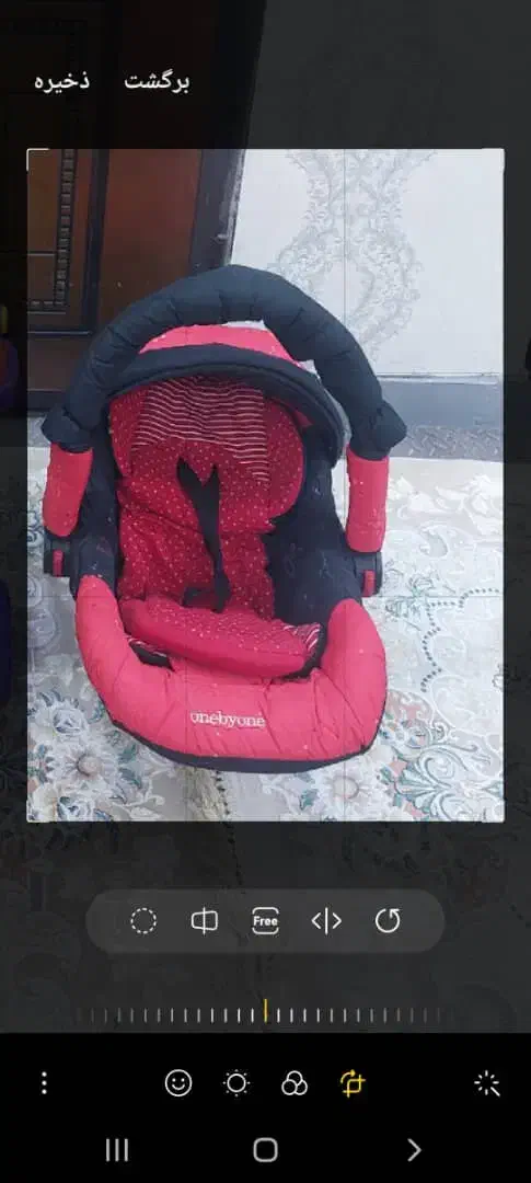 کریر مارک دلیجان خیلی کم استفاده شده|کالسکه و لوازم جانبی|اهواز, نادری|دیوار