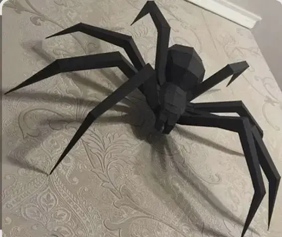 مجسمه عنکبوت آلمینیومی|مجسمه، تندیس، ماکت|مشهد, حیدرآباد|دیوار