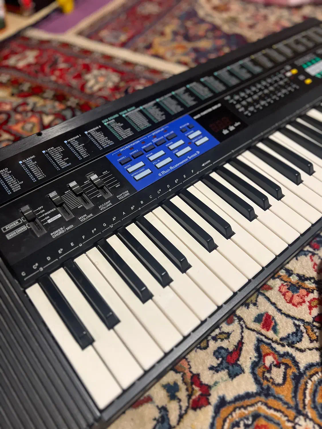 ارگ Casio CT-470|پیانو، کیبورد، آکاردئون|تهران, تهرانپارس غربی|دیوار