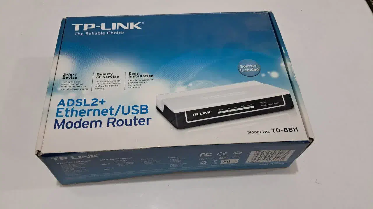 مودم TP-LINK مدل TD-8811 ، نو|مودم و تجهیزات شبکه|بوشهر, |دیوار