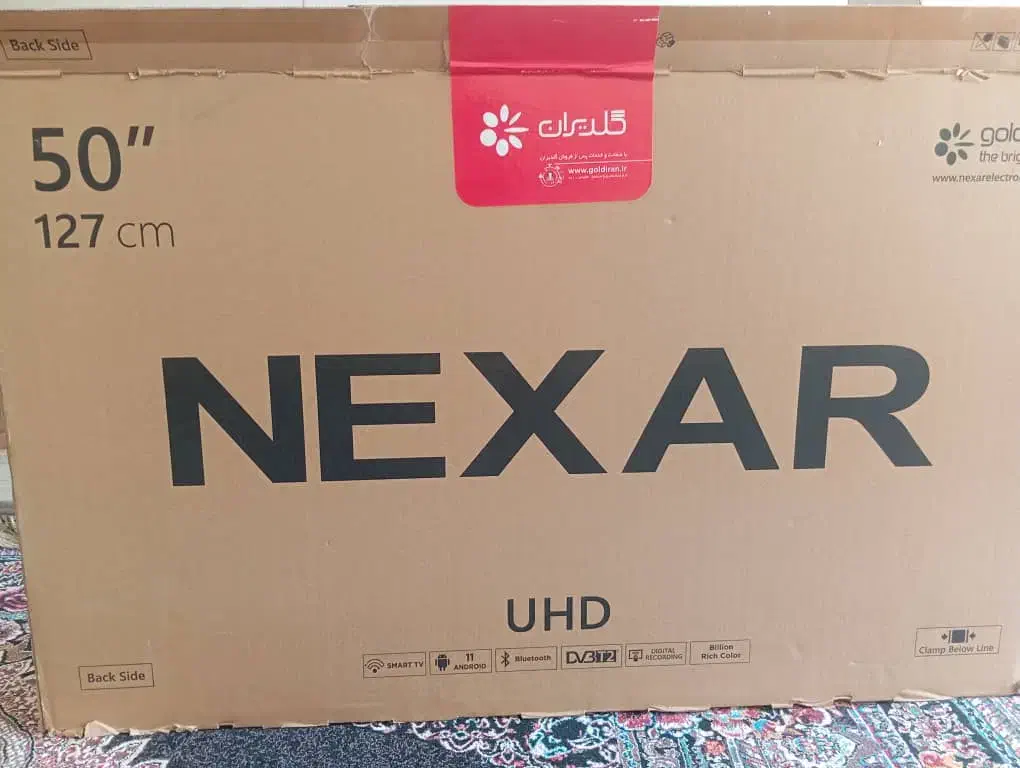 فروش تلویزیون 50اینچ فول امکانات|تلویزیون و پروژکتور|سیرجان, |دیوار