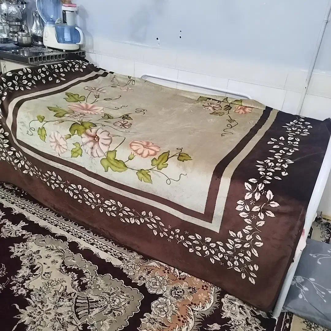 پتو دونفره 2عدد یا پتو روتختی ضخیم تراکم بالا|رختخواب، بالش، پتو|مشهد, شهرک مهر آباد|دیوار