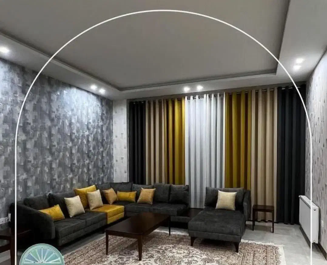 پرده طلاکوب درباری پتینه ازمیر بخر ۳ماهه پرداخت کن|پرده، رانر، رومیزی|اصفهان, چشمه باقرخان|دیوار