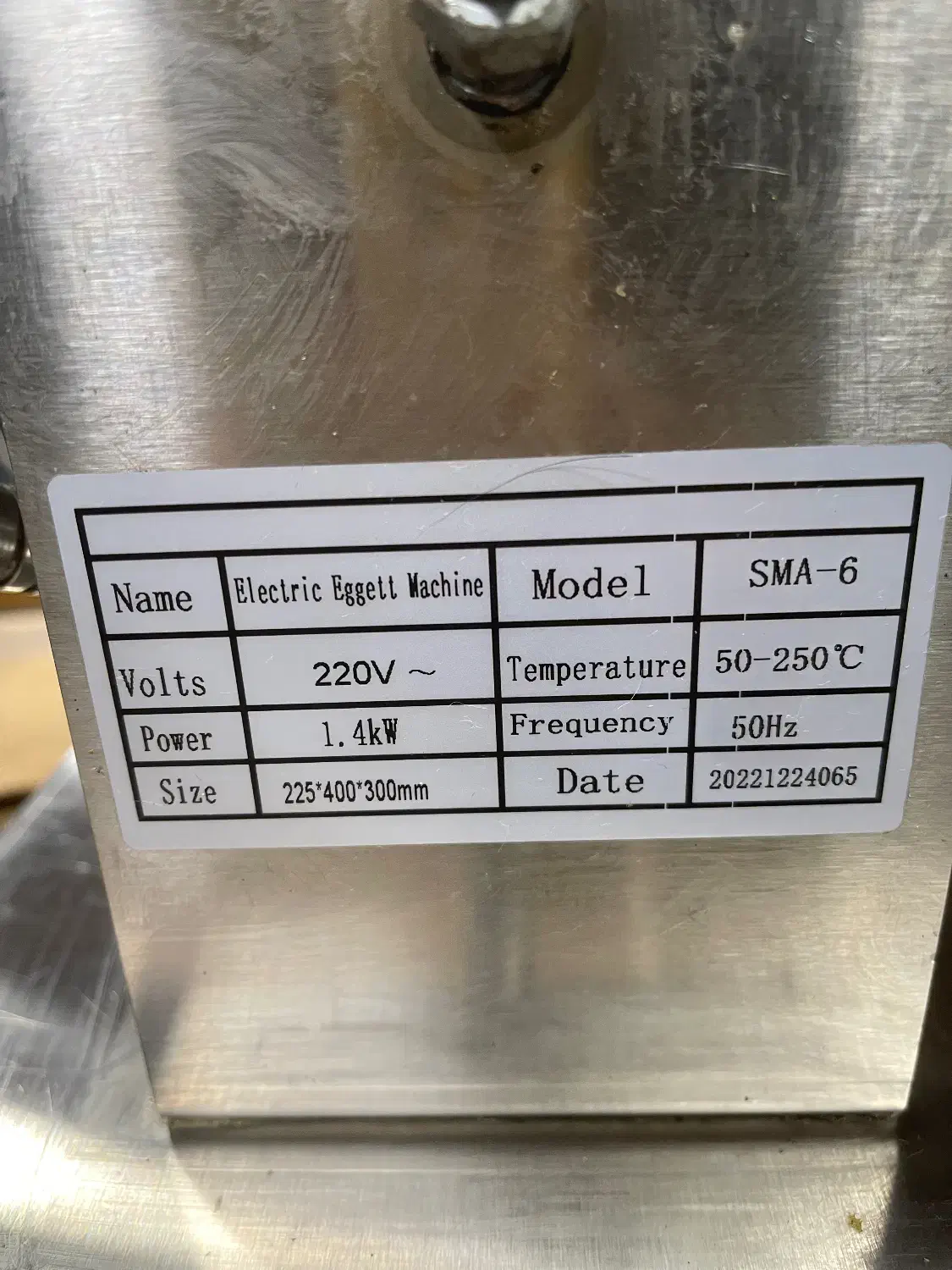 وافل ساز مدل حبابی (تخم مرغی) برند smart|کافیشاپ و رستوران|بندر انزلی, سی متری|دیوار