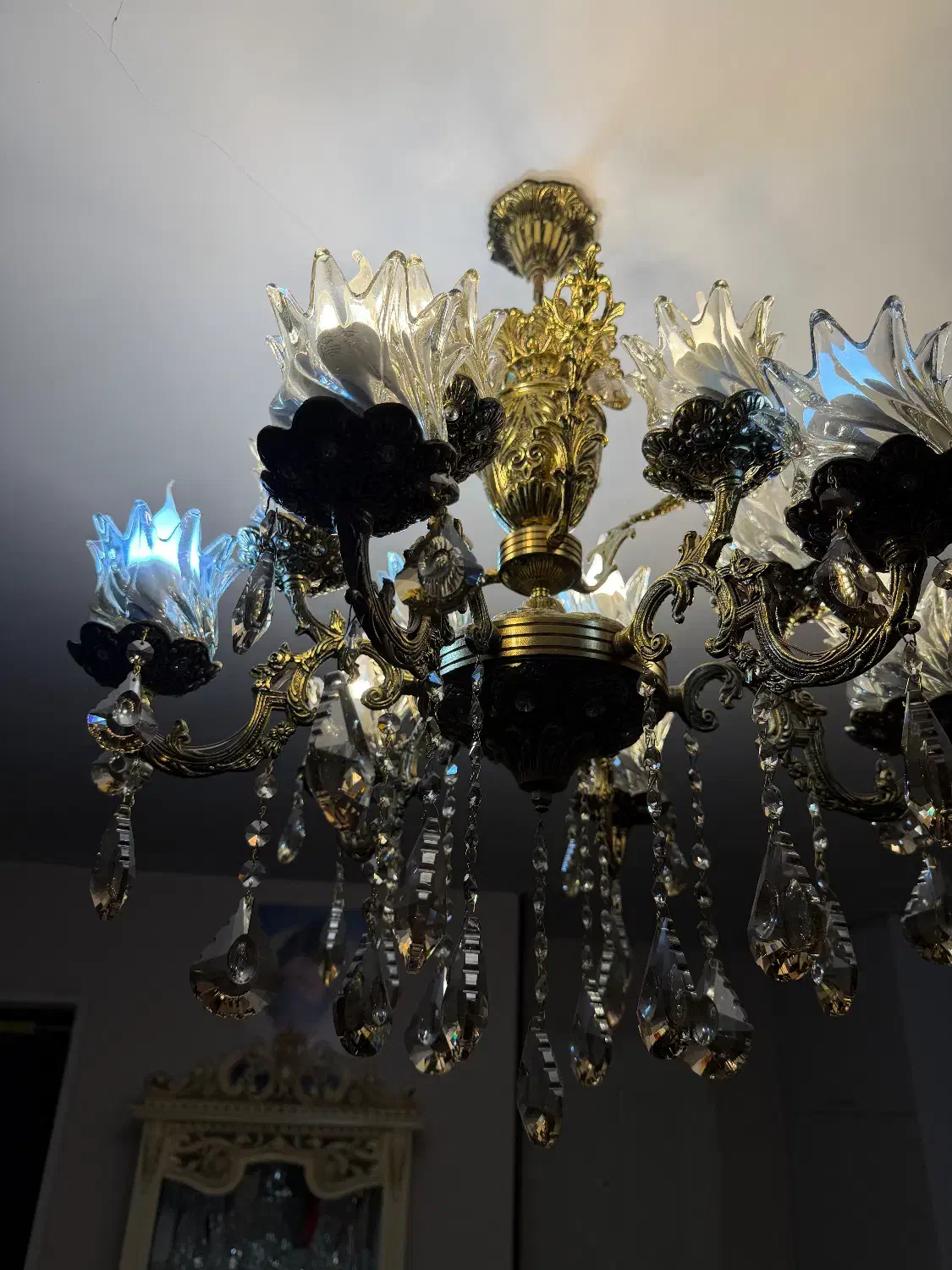 لوستر برنز|لوستر و چراغ آویز|کرج, حیدرآباد|دیوار