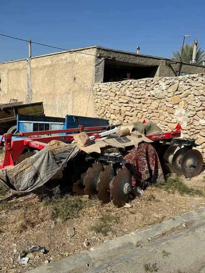دیکس ۲۲*۲۲جواد دهقانیان به همراه ادوات کشاورزی|ماشین‌آلات صنعتی|شیراز, ارم|دیوار