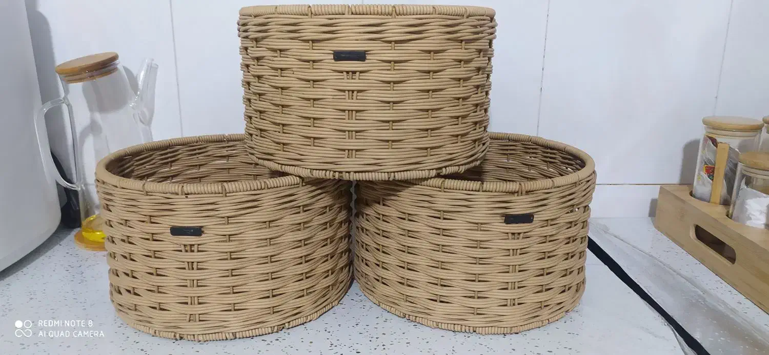 سبد حصیری.زیباسازان|صنایع دستی و سایر لوازم تزئینی|اهواز, کوروش|دیوار