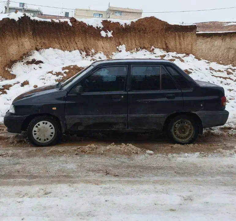 پراید 84.مشکی|خودرو سواری و وانت|مهاباد (آذربایجان غربی), |دیوار