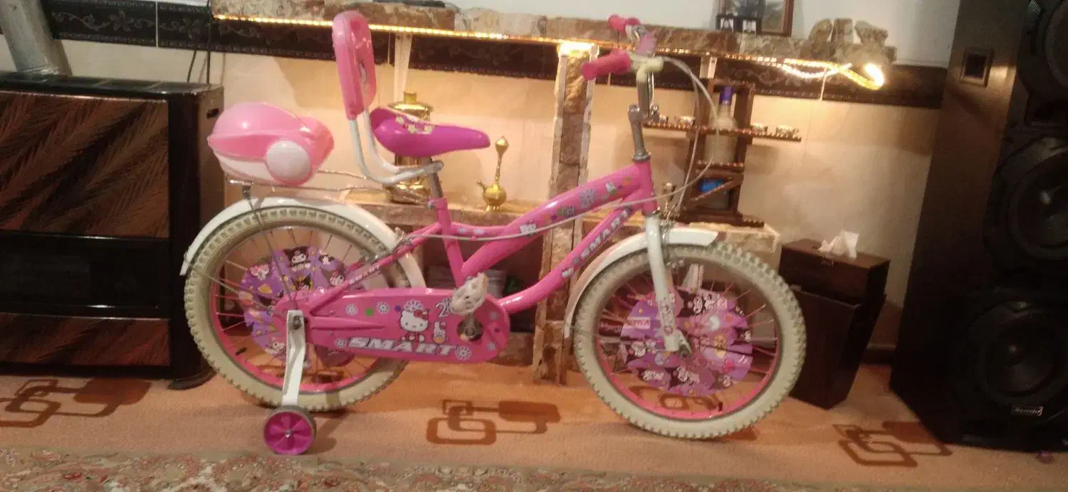 دوچرخه سایز ۲۰ دخترانه نونو تر تمیز خوشرنگ|دوچرخه، اسکیت، اسکوتر|رباطکریم, منجیل آباد|دیوار