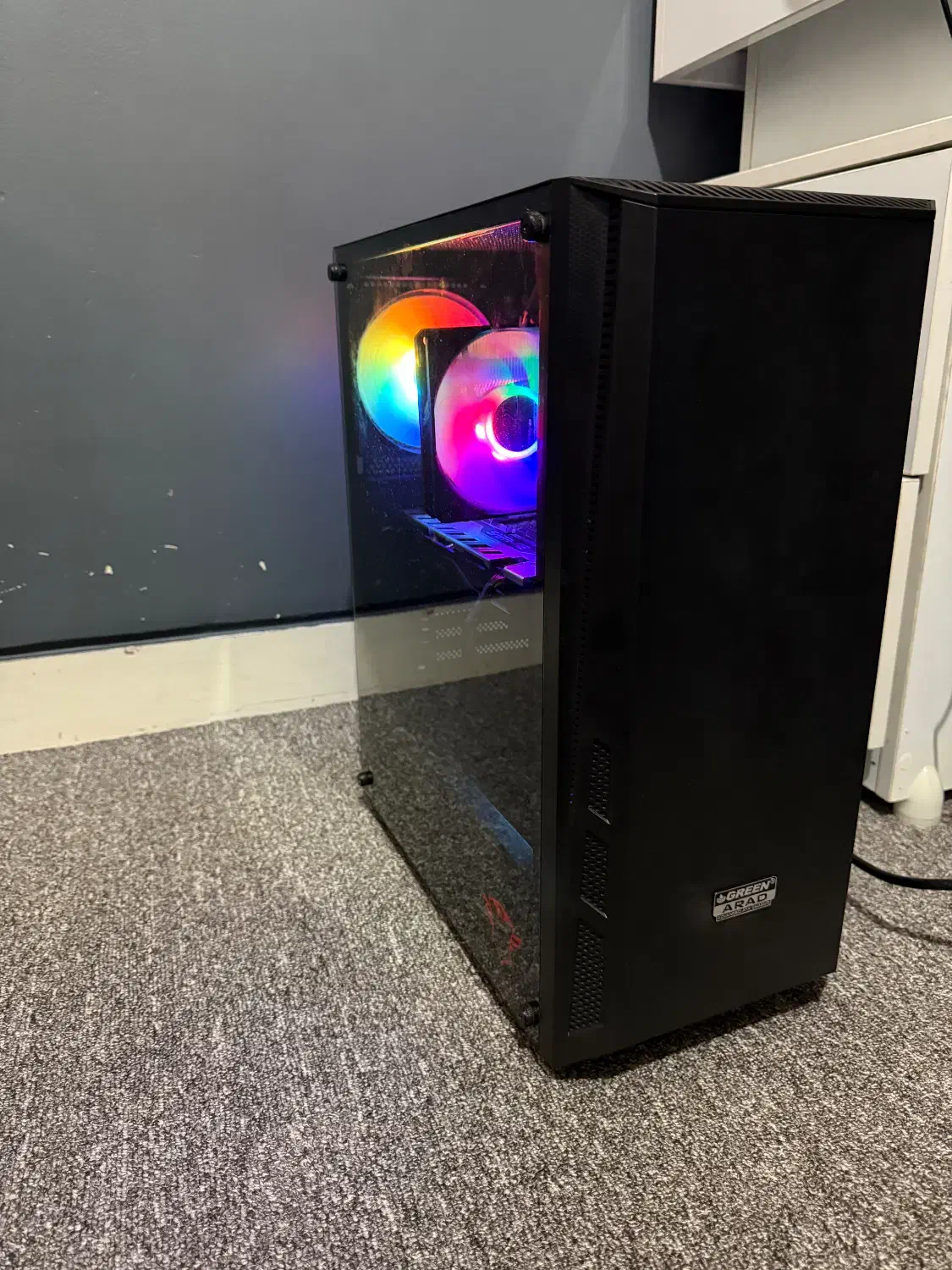 کیس کامپیوتر گیمینگ و رندرینگ  i7 7700|رایانه رومیزی|تهران, تهرانپارس جنوبی|دیوار