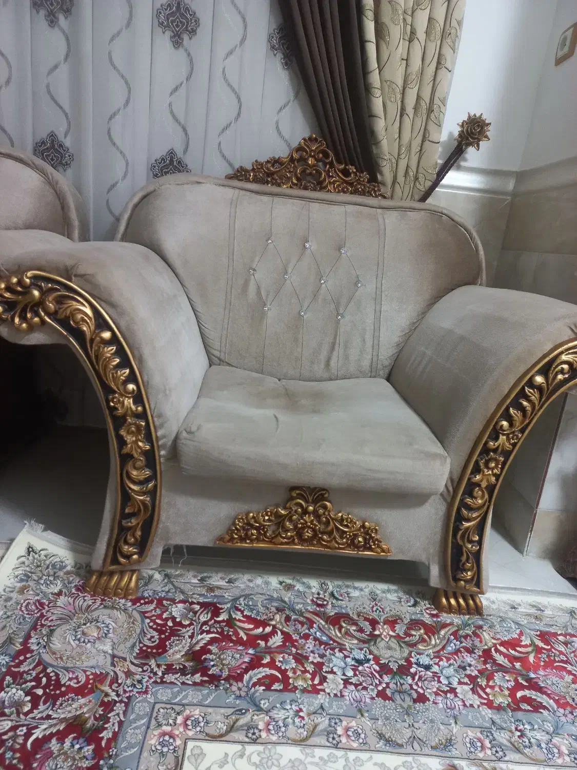 مبل 9 نفره|مبلمان خانگی و میز عسلی|شیروان (خراسان), |دیوار