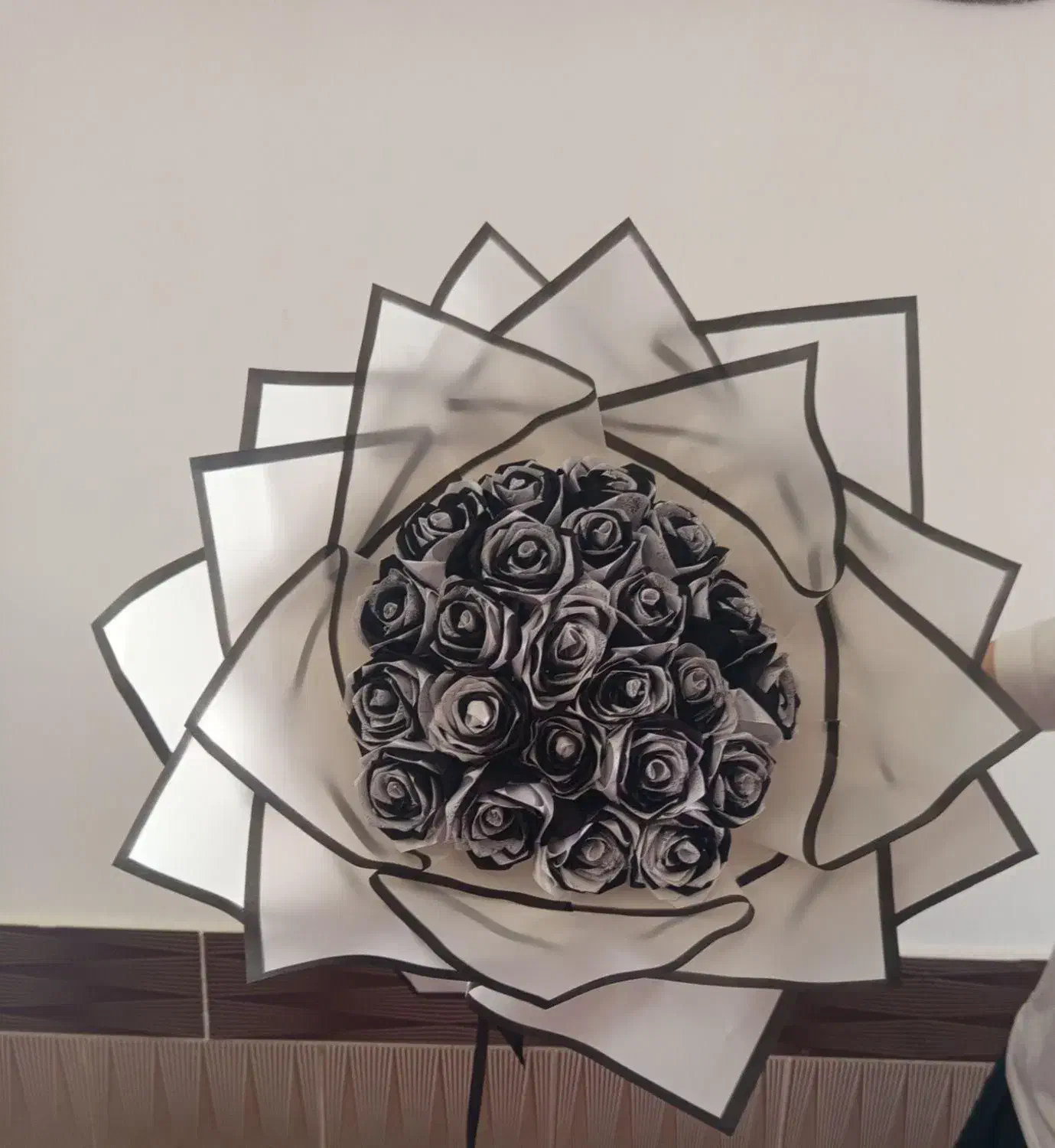 گل روبانی|گل مصنوعی|زاوه, |دیوار