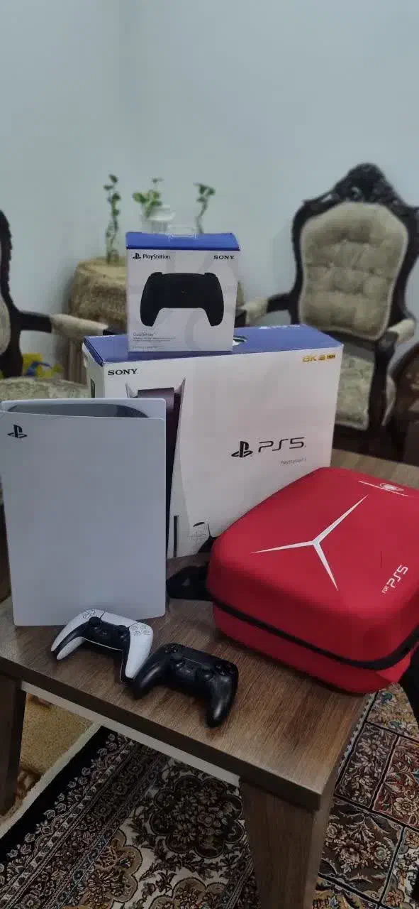 ps5 استاندارد بسیار تمیز|کنسول، بازی ویدئویی و آنلاین|قم, شهرک فاطمیه|دیوار
