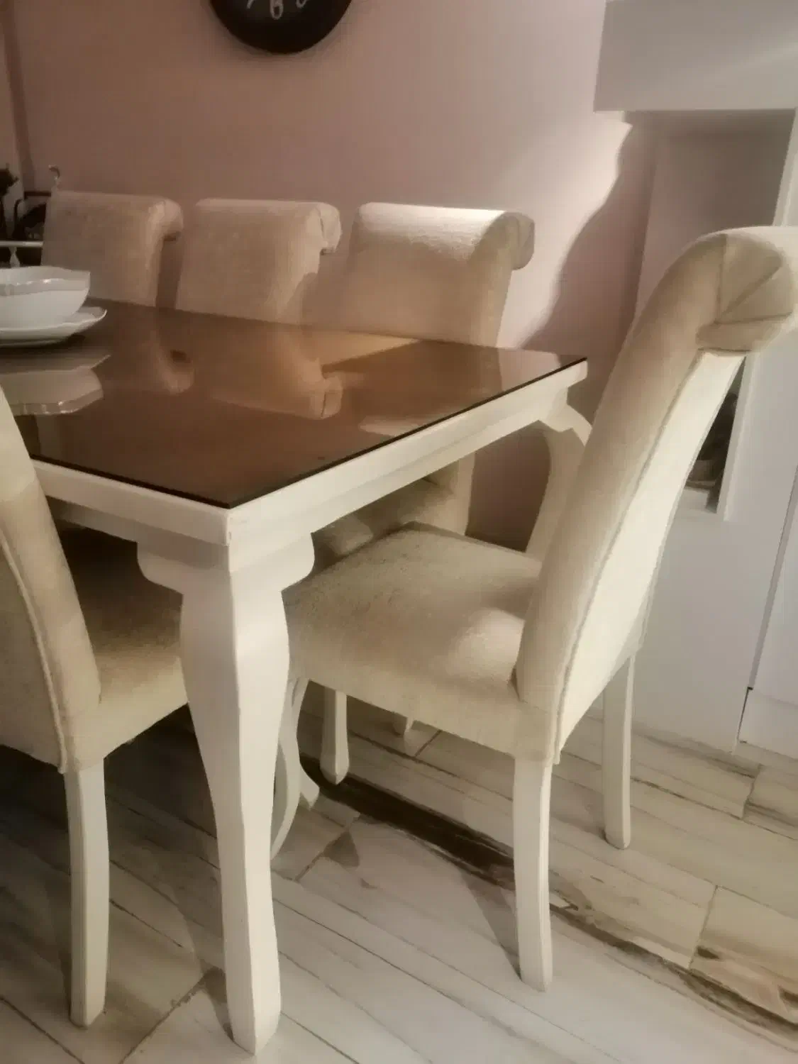 میز ناهارخوری|میز و صندلی غذاخوری|گرگان, |دیوار