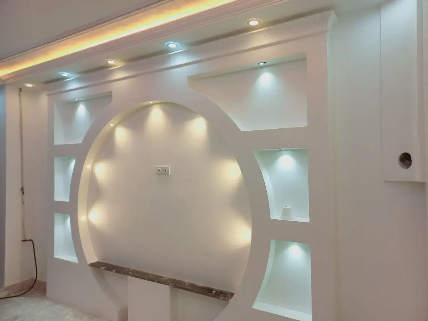 گچکاری ساختمان|خدمات پیشه و مهارت|زیرآب, |دیوار