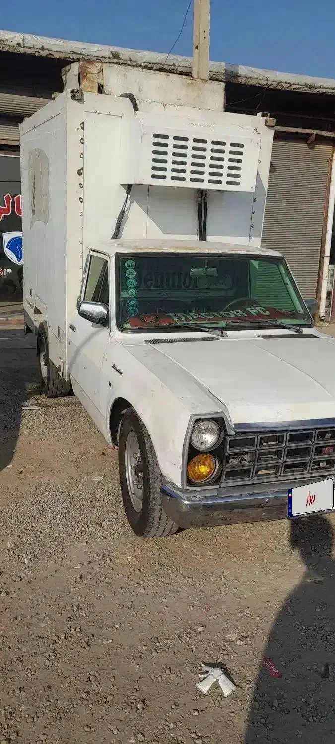 وانت نیسان زامیاد ۸۵ تناژپایین یخچال دار(انژکتور)|خودرو سواری و وانت|تبریز, |دیوار