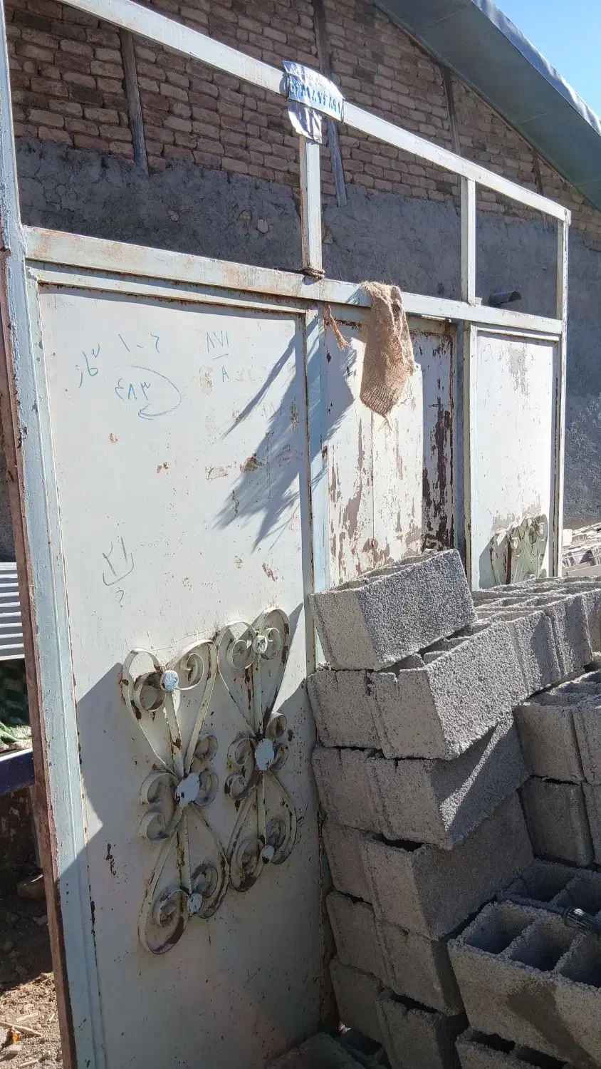 درب ورودی ماشین رو|مصالح و تجهیزات ساختمان|خلخال, |دیوار