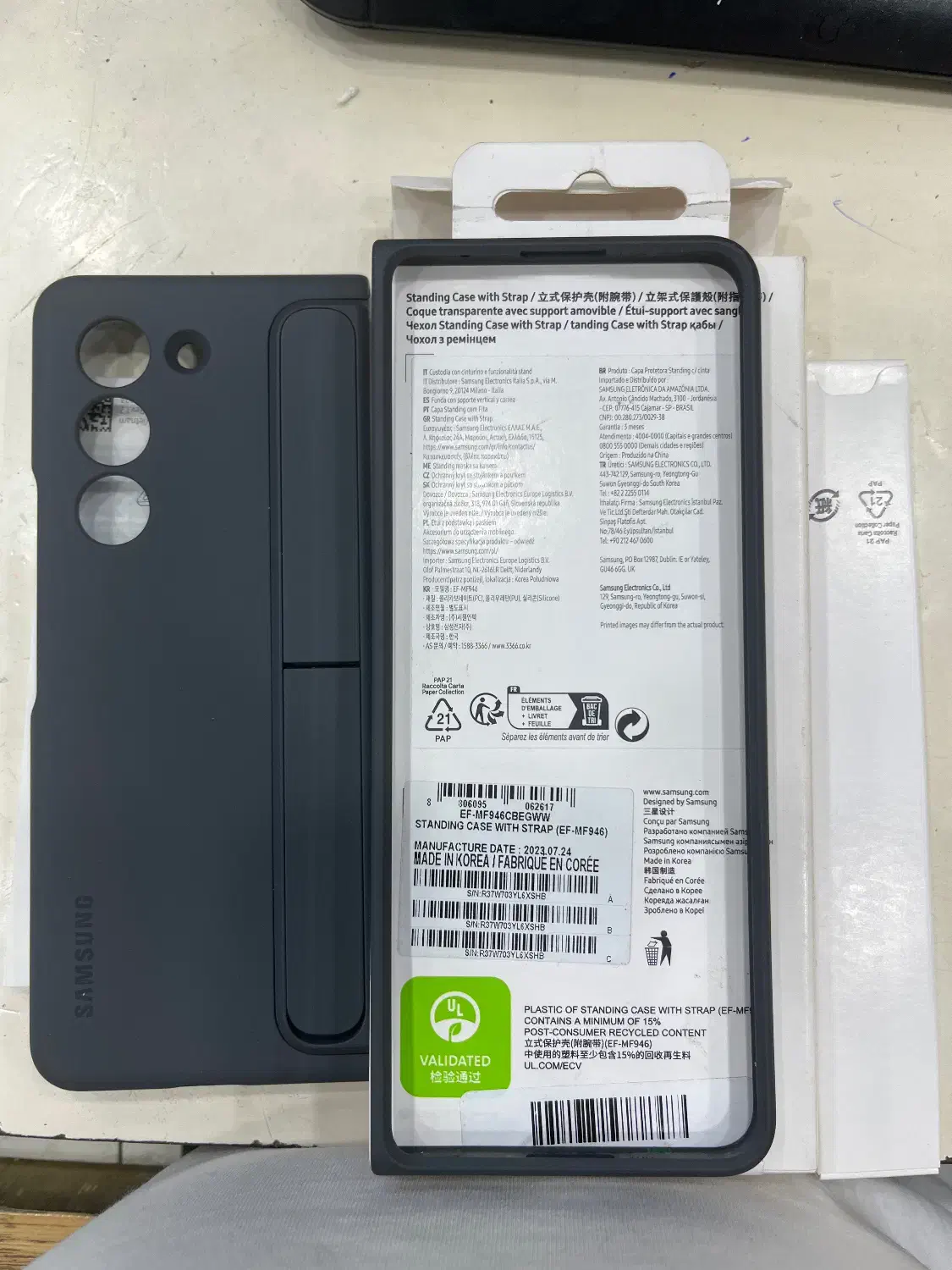 کاور اصلی سامسونگ زد فولد ۵|لوازم جانبی موبایل و تبلت|تهران, سازمان برنامه جنوبی|دیوار