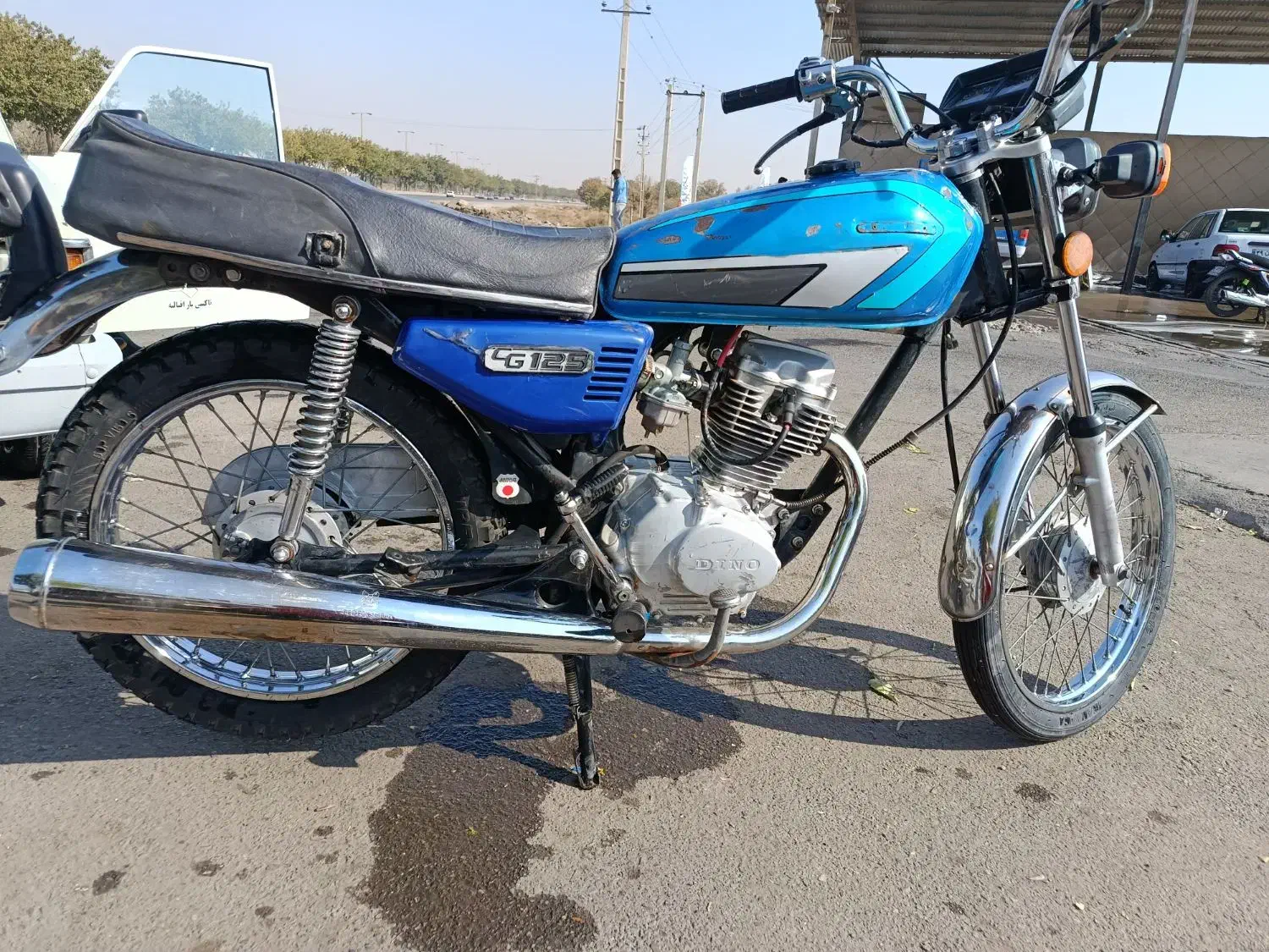 موتور 125مزایده|موتورسیکلت|اقبالیه, |دیوار