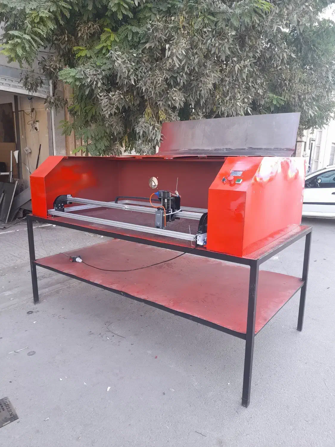 دستگاه برش لیزر طلق پلکسی آیینه mdf چرم کارتن|ماشین‌آلات صنعتی|تهران, سعادت‌آباد|دیوار
