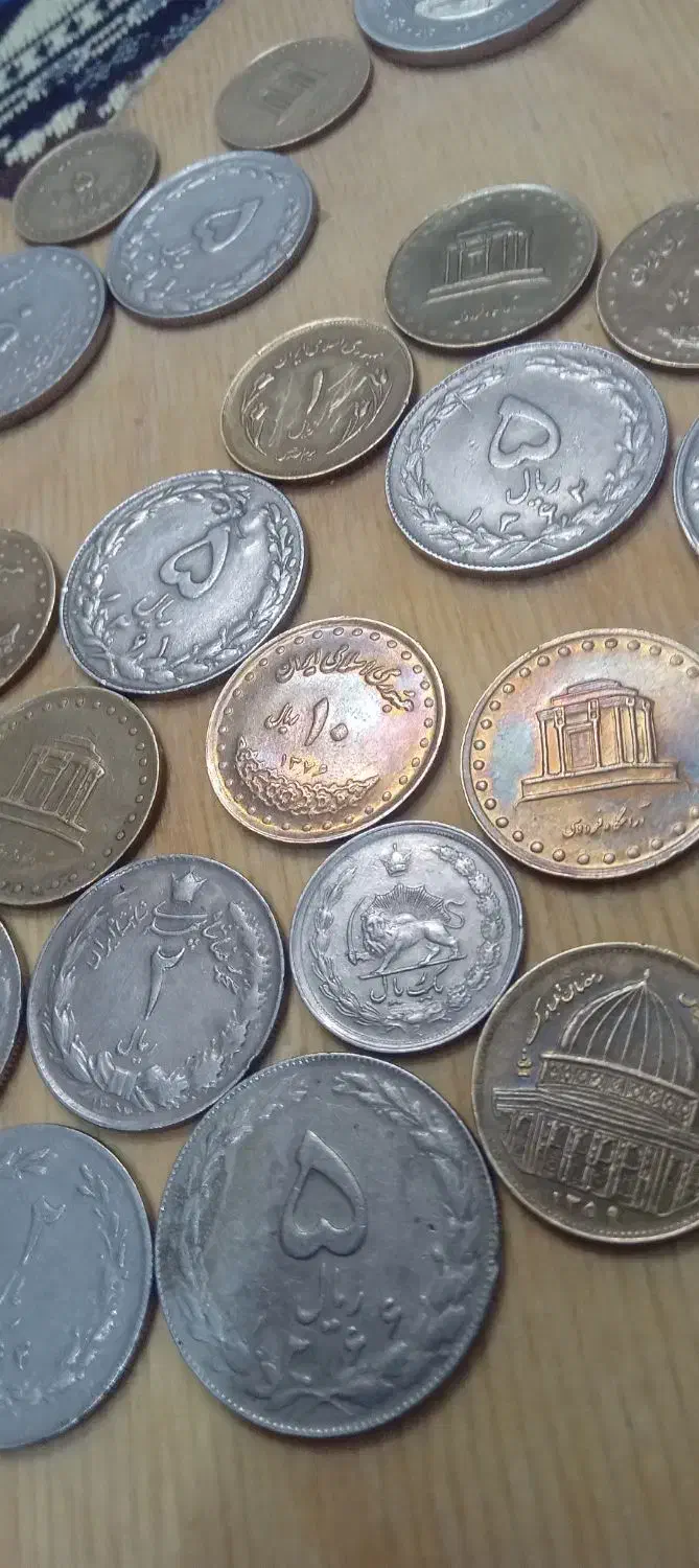 سکه قدیمی جمهوری اسلامی پهلوی (زیبادرجه یک)|کلکسیون سکه، تمبر، اسکناس|شاهین‌شهر, شهرک سایت|دیوار