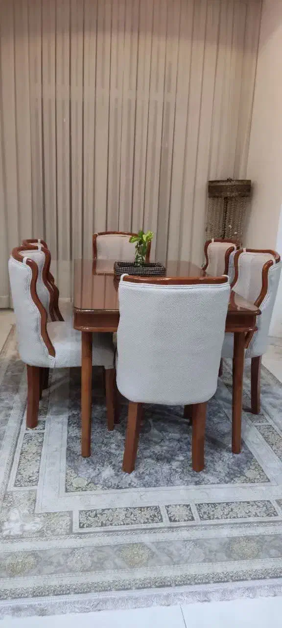 نهار خوری مینی‌مال و فلامینگو|میز و صندلی غذاخوری|مشهد, گرجی علیا|دیوار