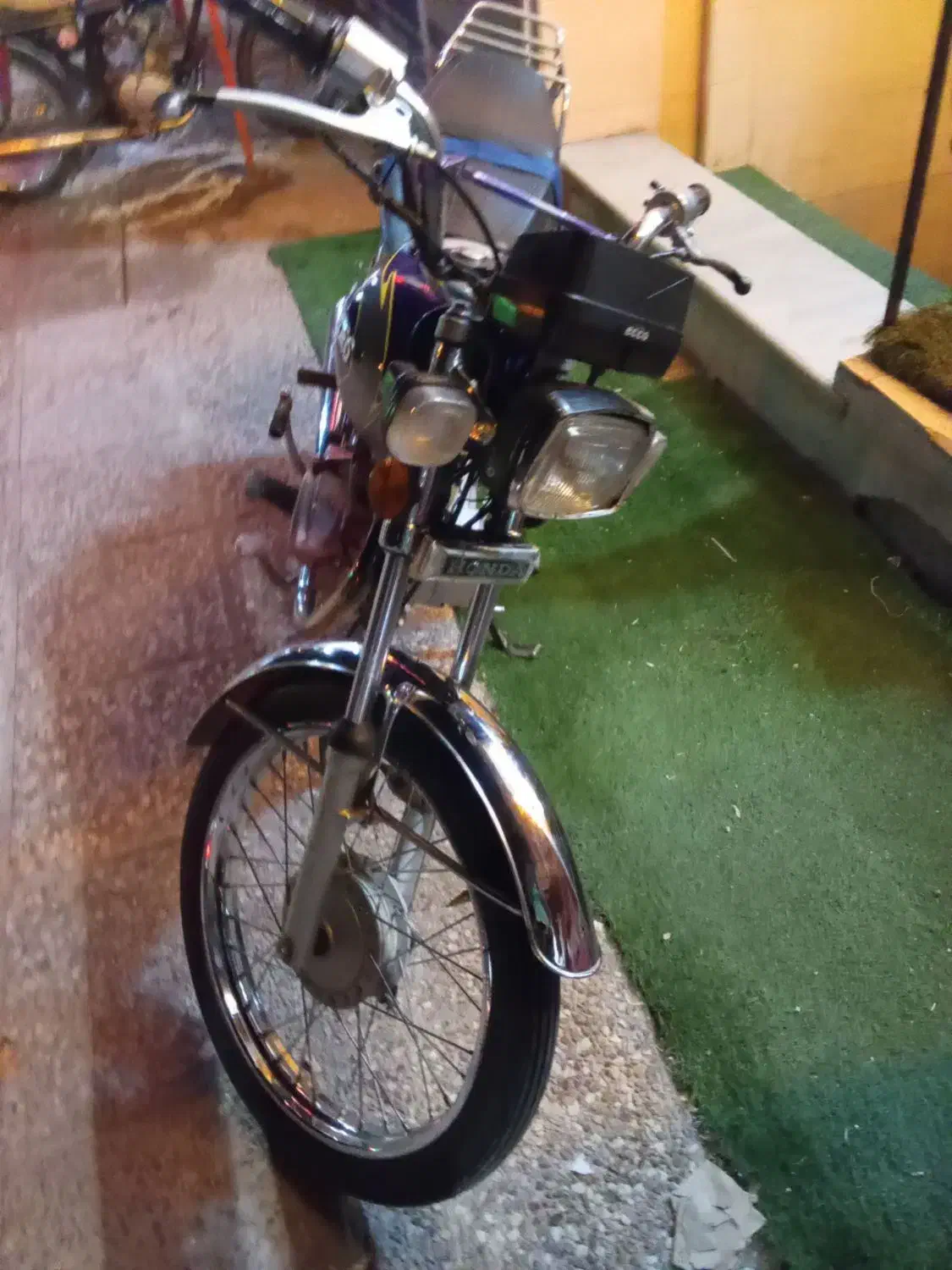 ۱۲۵|موتورسیکلت|صدرا-فارس, فاز ۱|دیوار