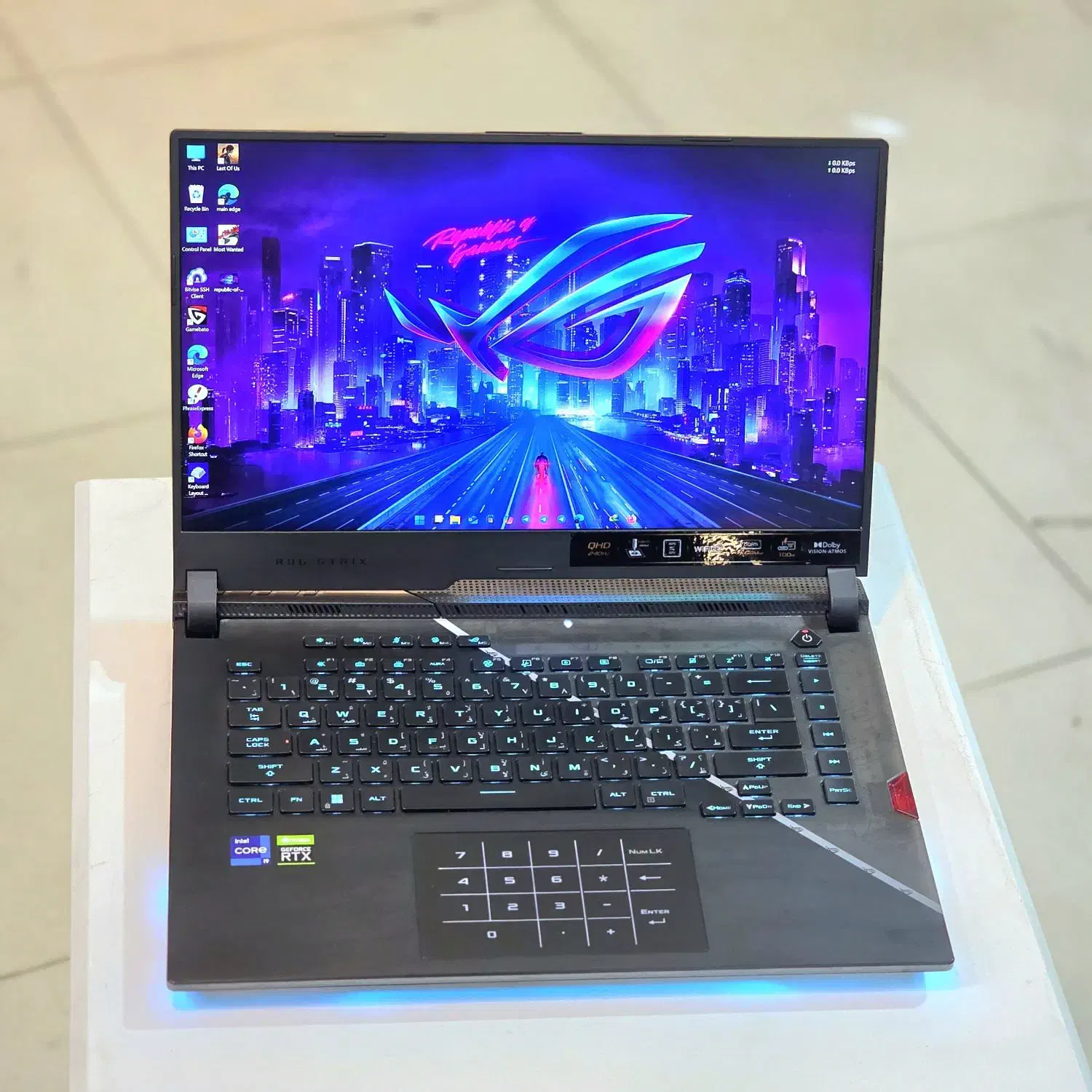 لپتاپ ASUS ROG Strix G533ZW رم 32 گیگابایت|رایانه همراه|شیراز, ملاصدرا|دیوار