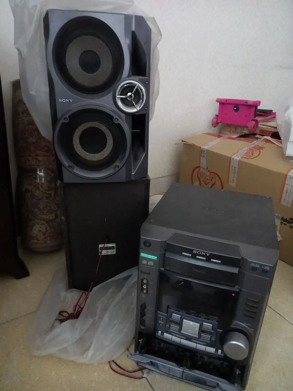 ضبط صوت سالم و کم کار کرده سونی|سیستم صوتی خانگی|رباطکریم, رباطکریم|دیوار