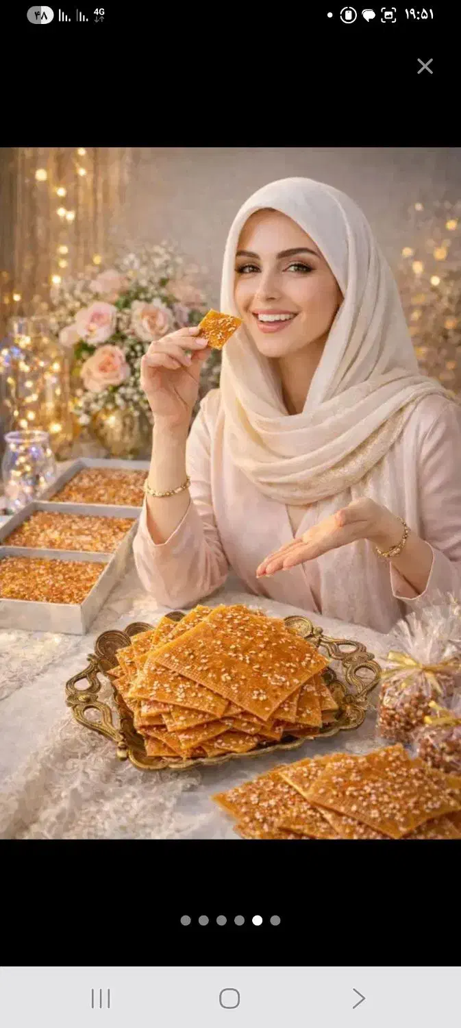 فروش انواع پولکی سوغات از اصفهان|خدمات پذیرایی، مراسم|ساری, |دیوار