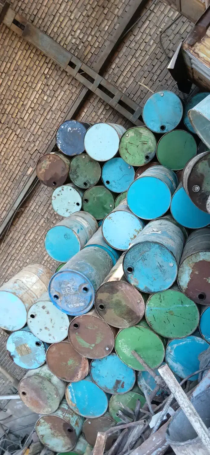 بشکه فلزی|مصالح و تجهیزات ساختمان|اهواز, بازار آهن|دیوار