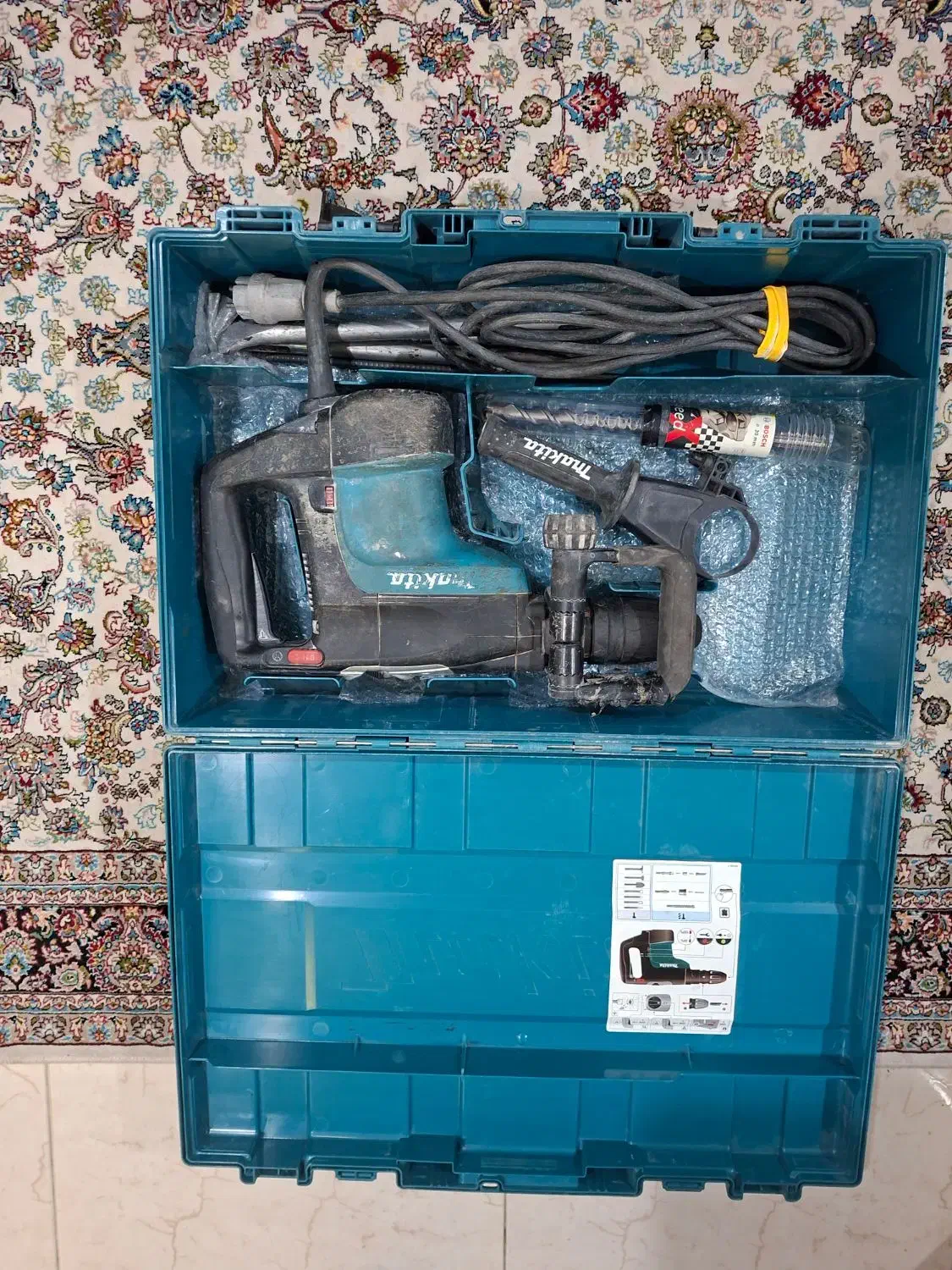 بتن کن ۲ عدد و قیچی استوک 1050 - 1 عدد|ابزارآلات|میانه, |دیوار