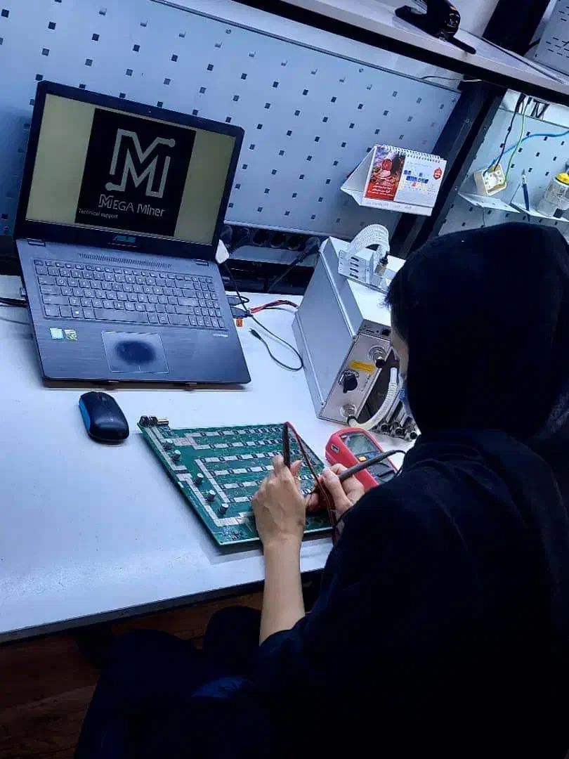 تعمیر پاورماینر کنترل برد هشبرد whatsminer antmine|خدمات رایانهای و موبایل|سمنان, |دیوار