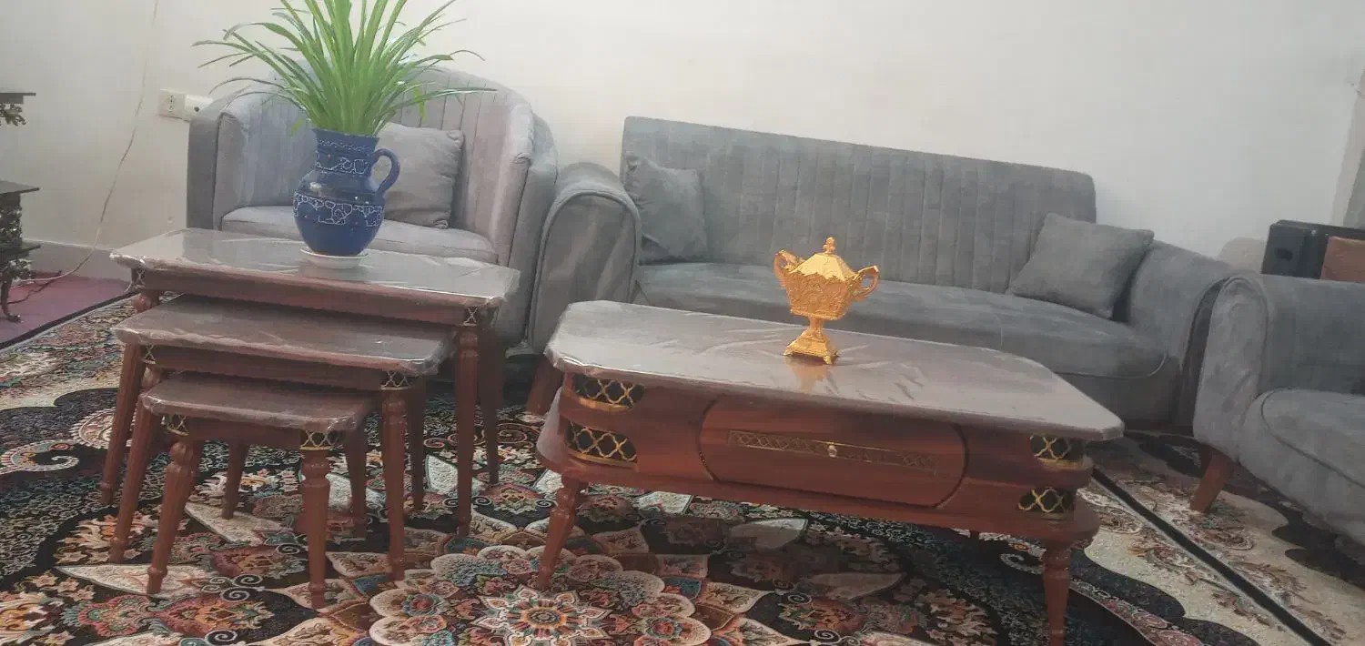 مبلمان عسلی|مبلمان خانگی و میز عسلی|قزوین, |دیوار