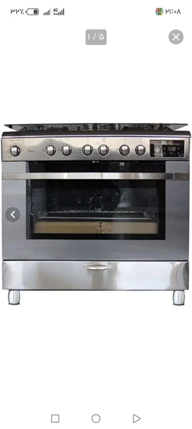 اجاق گاز فردار 2موتور|اجاق گاز و لوازم برقی پخت‌وپز|کرمان, |دیوار