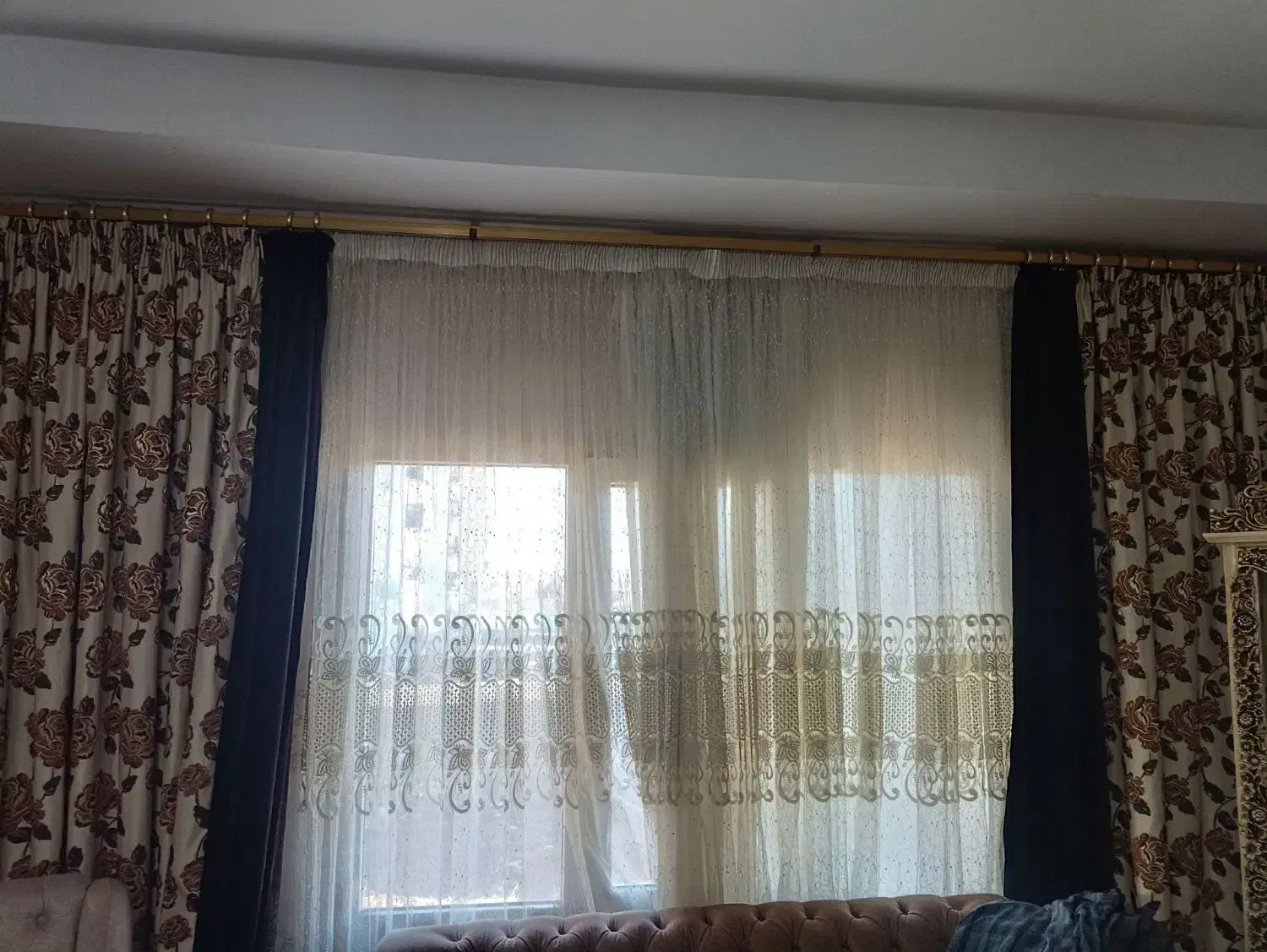 ست پرده|پرده، رانر، رومیزی|رباط‌کریم, مسکن مهر آبشناسان|دیوار