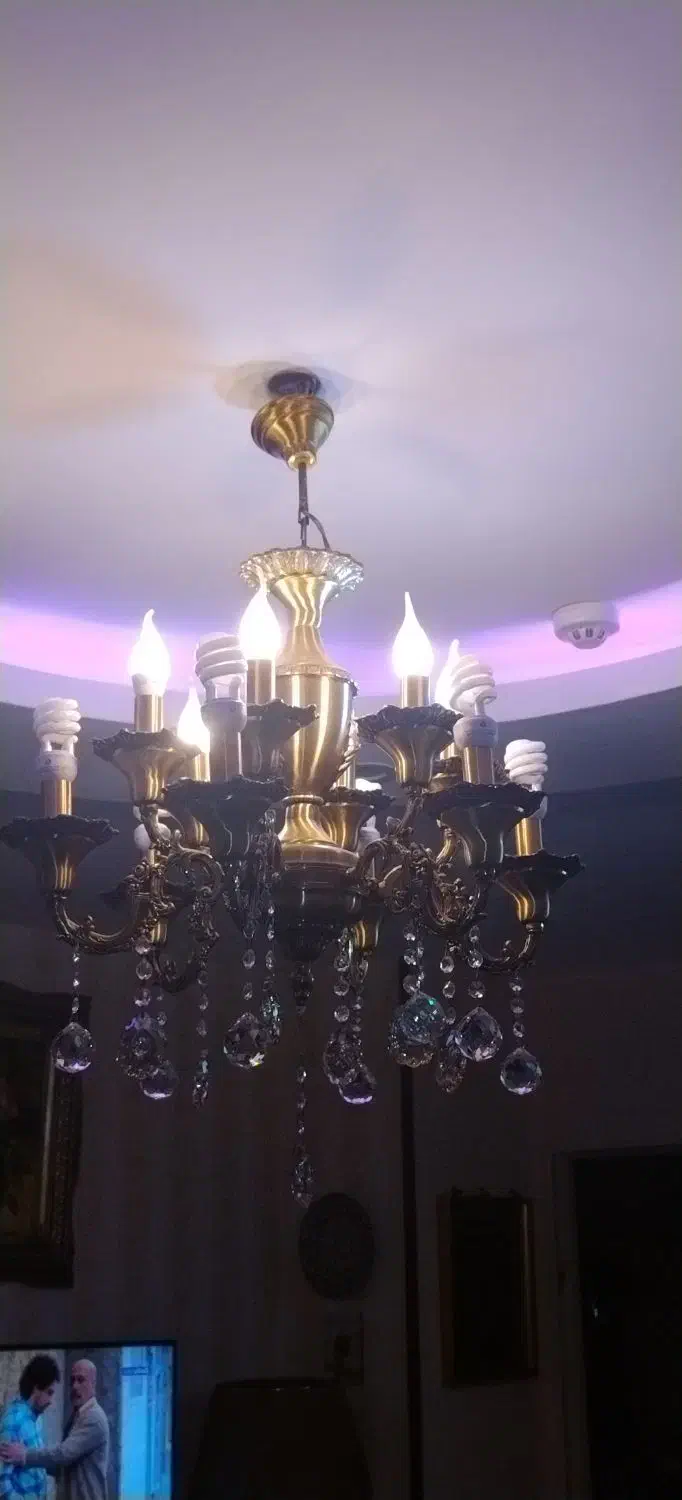 لوستر برنز|لوستر و چراغ آویز|اراک, |دیوار