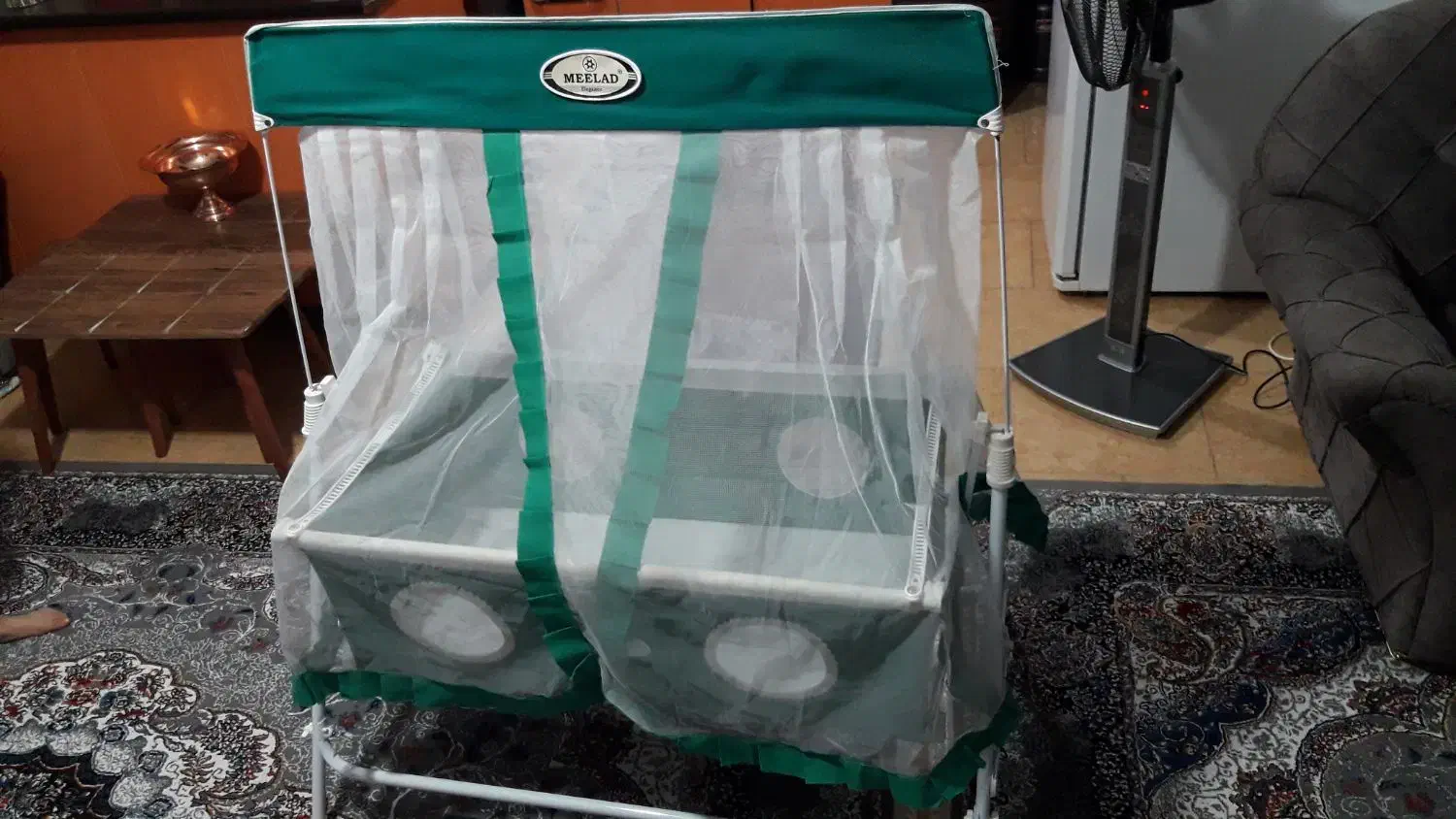 یک عدد گهواره با پشه بند روش و کریر بچه|کالسکه و لوازم جانبی|لاهیجان, گلستان|دیوار