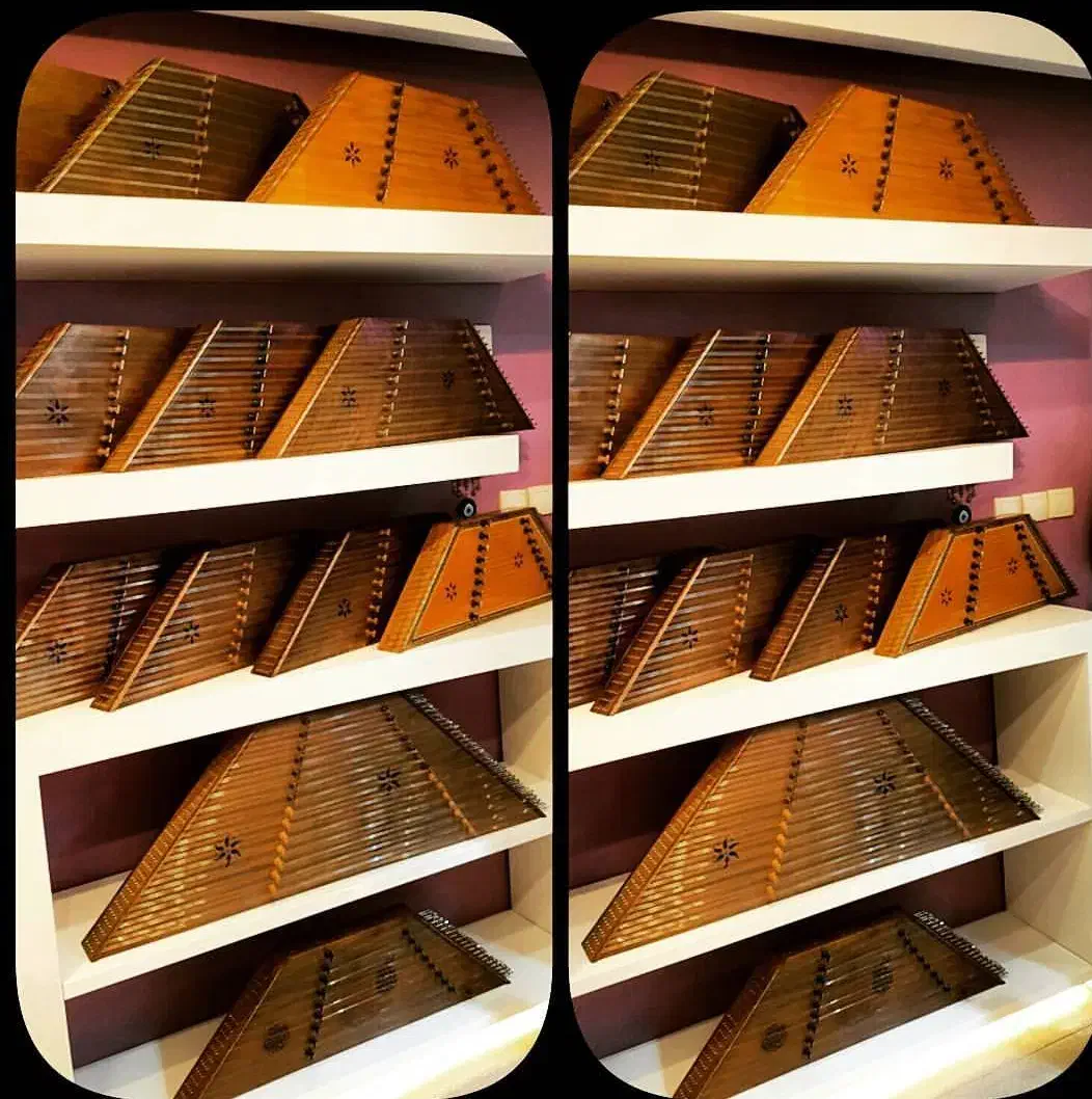 سنتور دست‌ساز اصیل گارانتی‌دار|سازهای سنتی|شیراز, قدوسی غربی|دیوار