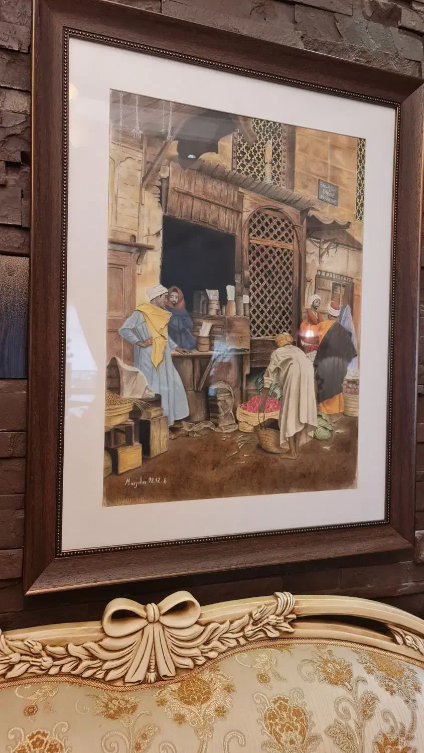 تابلو نقاشی پاستل گچی|تابلو، نقاشی، عکس|تهران, زعفرانیه|دیوار